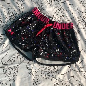 Girls under armour shorts